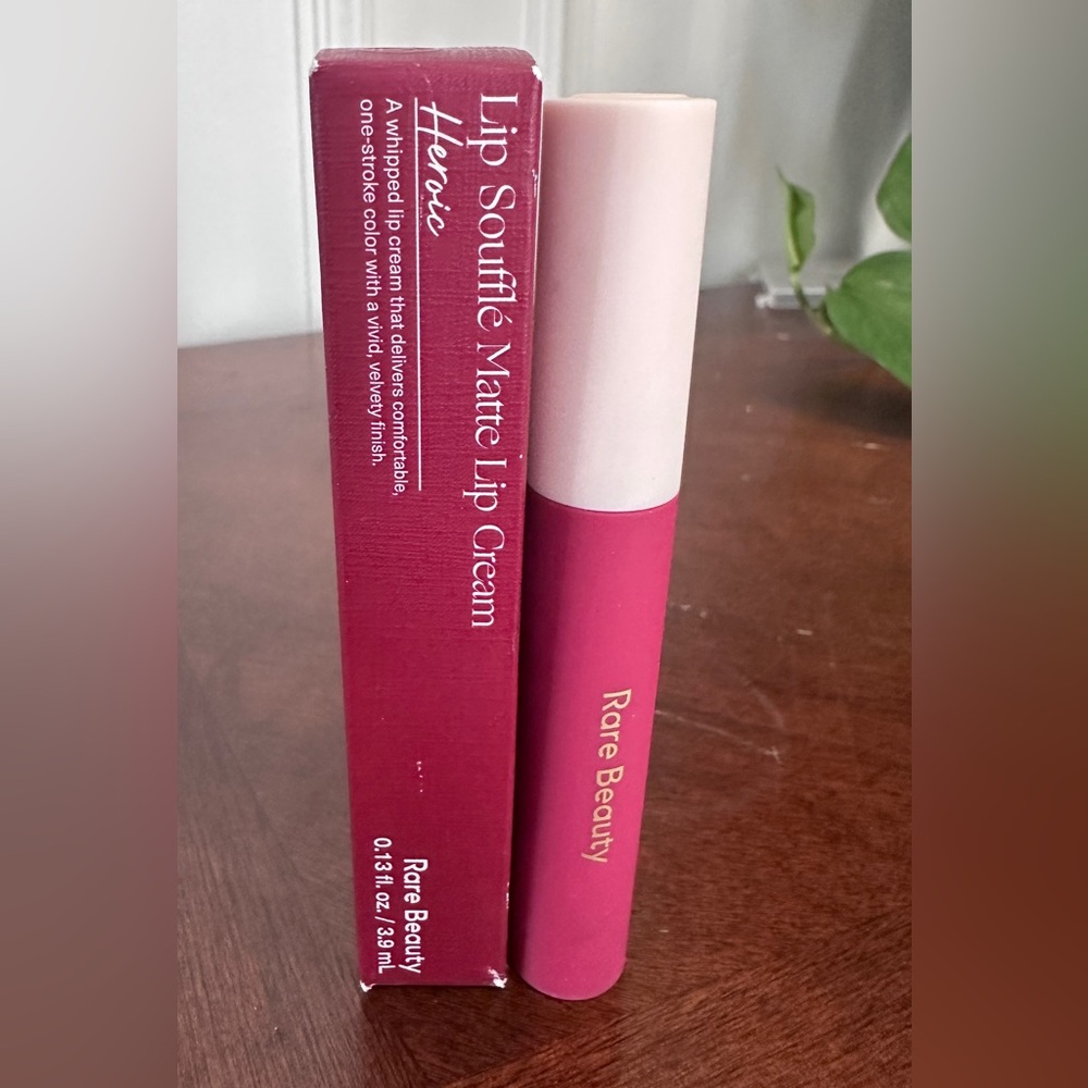 Rare Beauty Lip Souffle in heroic